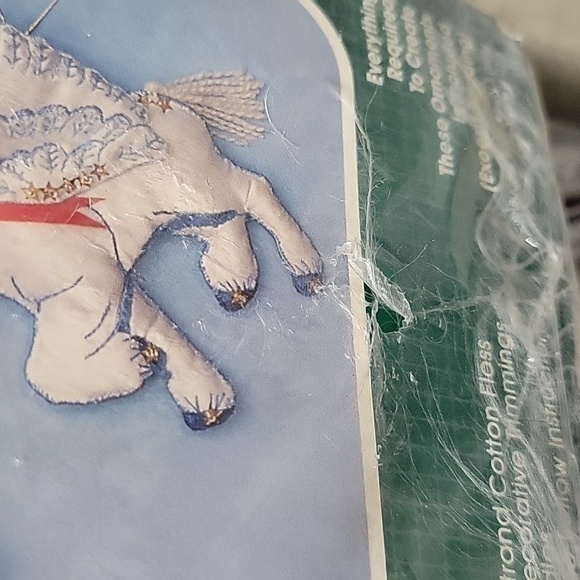 Bucilla Kit #82008, Fantasy Friends, Jeweled Stitchery Ornaments, Christmas - Picture 10 of 10